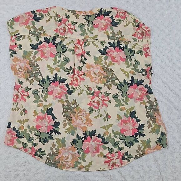 Torrid Womens Size 2 / 18-20 / 2x Georgette Zip-Front Dolman Blouse Flowy Dressy - Picture 11 of 14